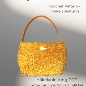 Häkelanleitung Winter Tasche PDF Deutsch Glacière Bag von Mjavé