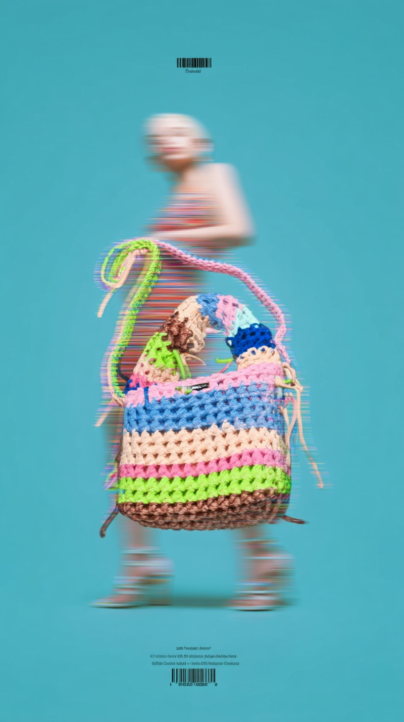 Handgehäkelte Handtasche – robust & nachhaltig aus Kollektion LOOM – Bild 12