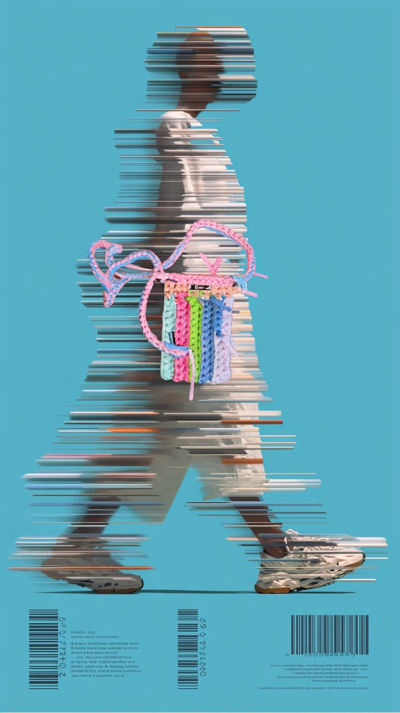 ESSENZA Mini Häkeltasche handgemacht