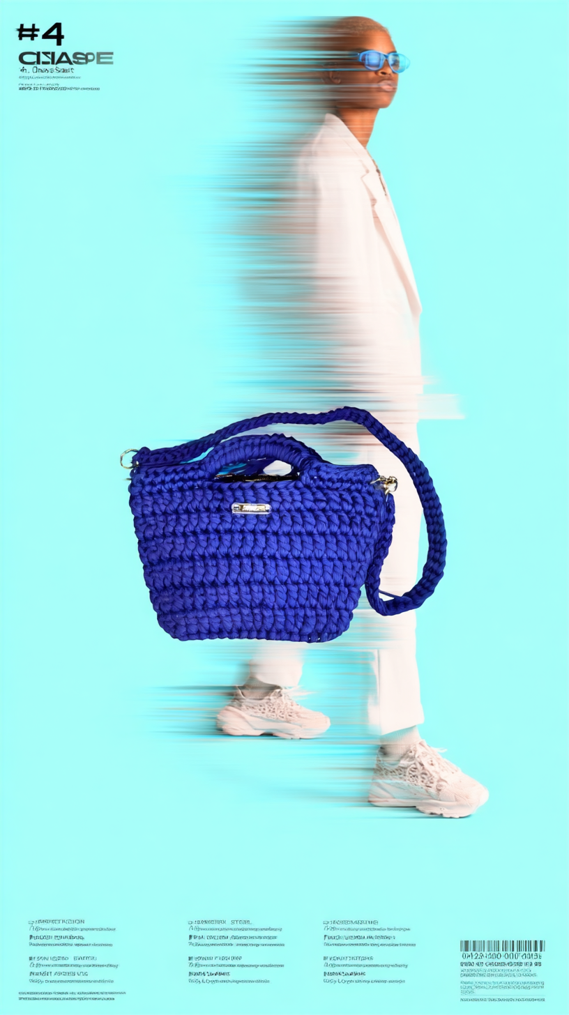 Noemi Häkel Handtasche aus t-Shirt Garn