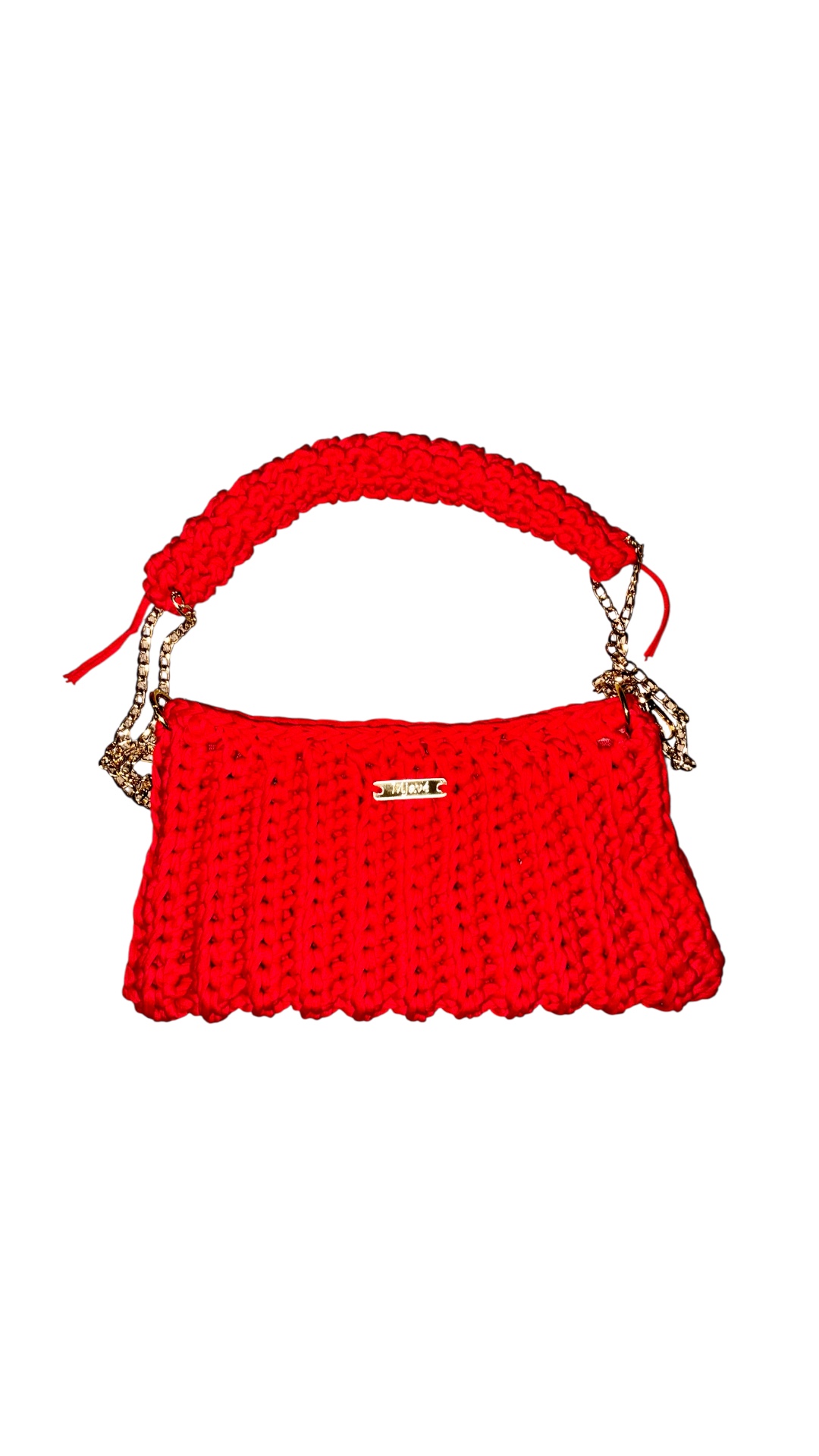 Color Craze Boho Tasche in Wunschfarben handgemacht Rot