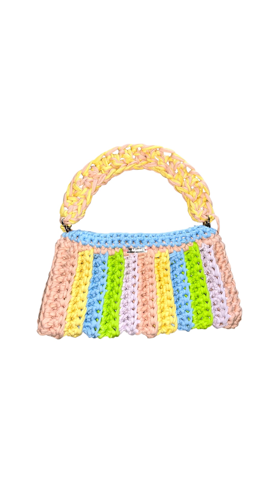 Color Craze – Boho Häkel-Tasche mit Fransen – Bild 19