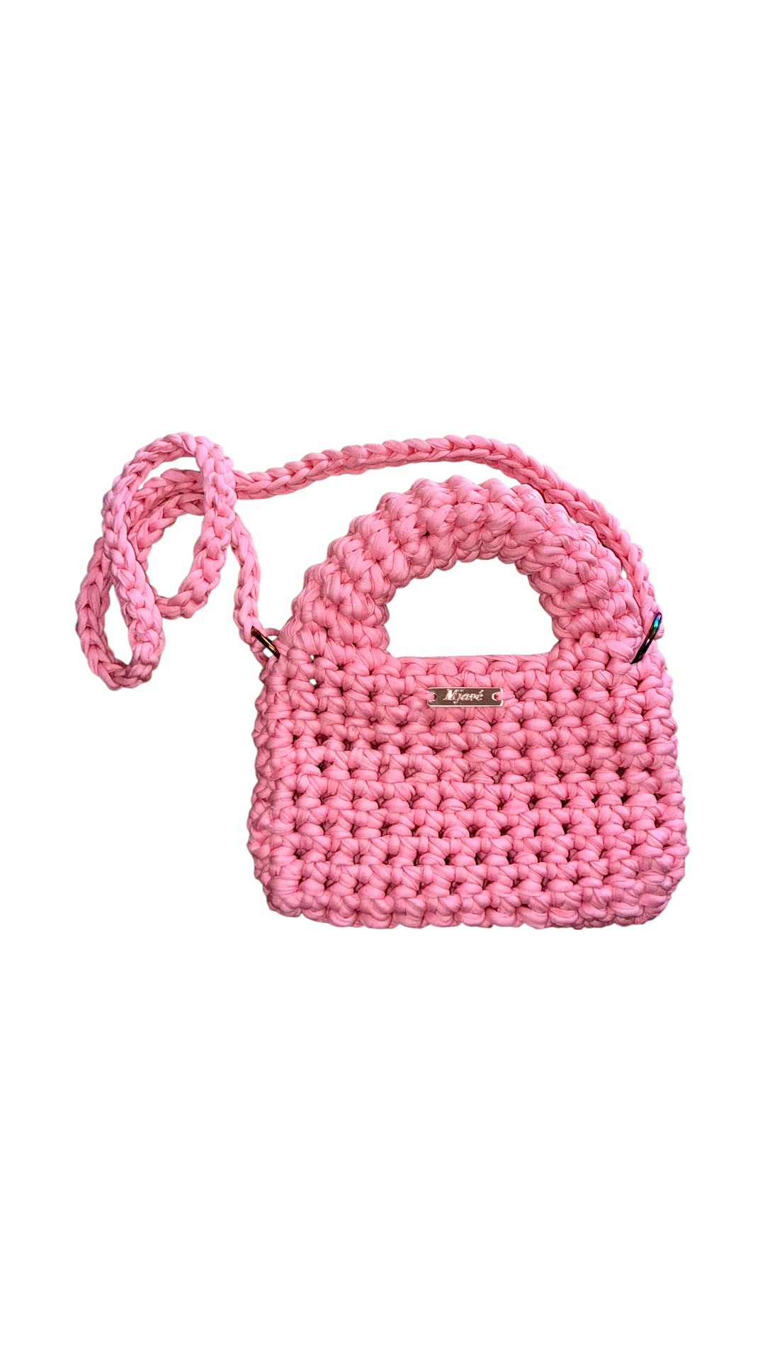 Handgehäkelte Handtasche – robust & nachhaltig aus Kollektion LOOM – Bild 11