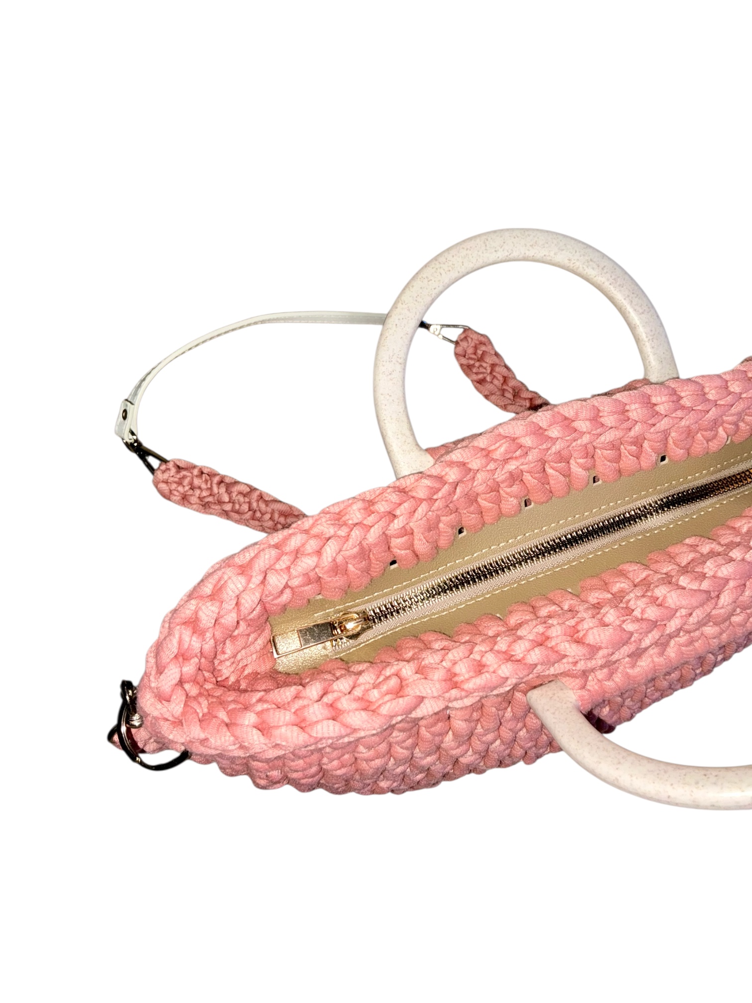 Mira Midi – handgefertigte gehäkelte Tasche – Bild 12