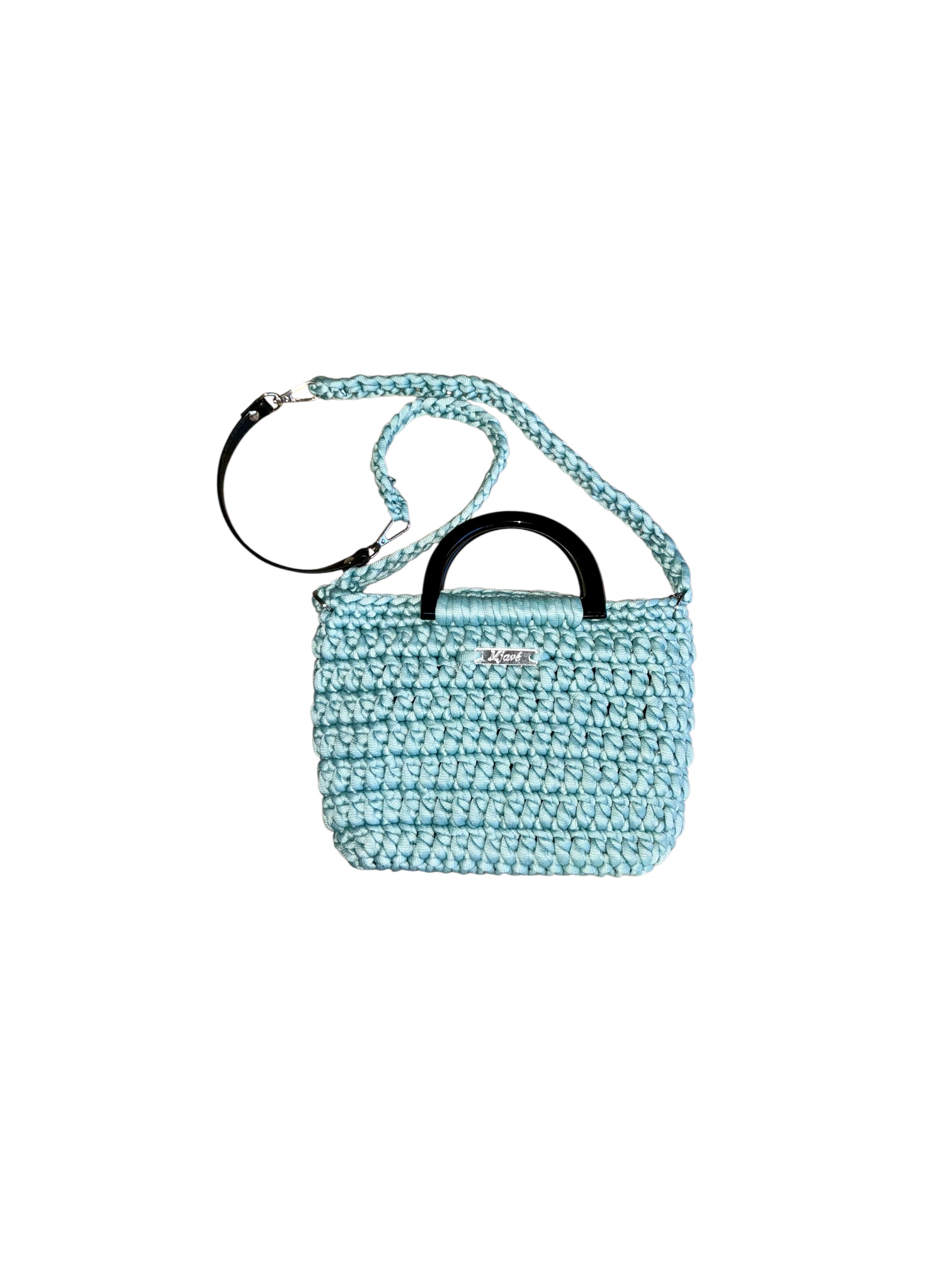 Sommertasche mint handgehäkelt