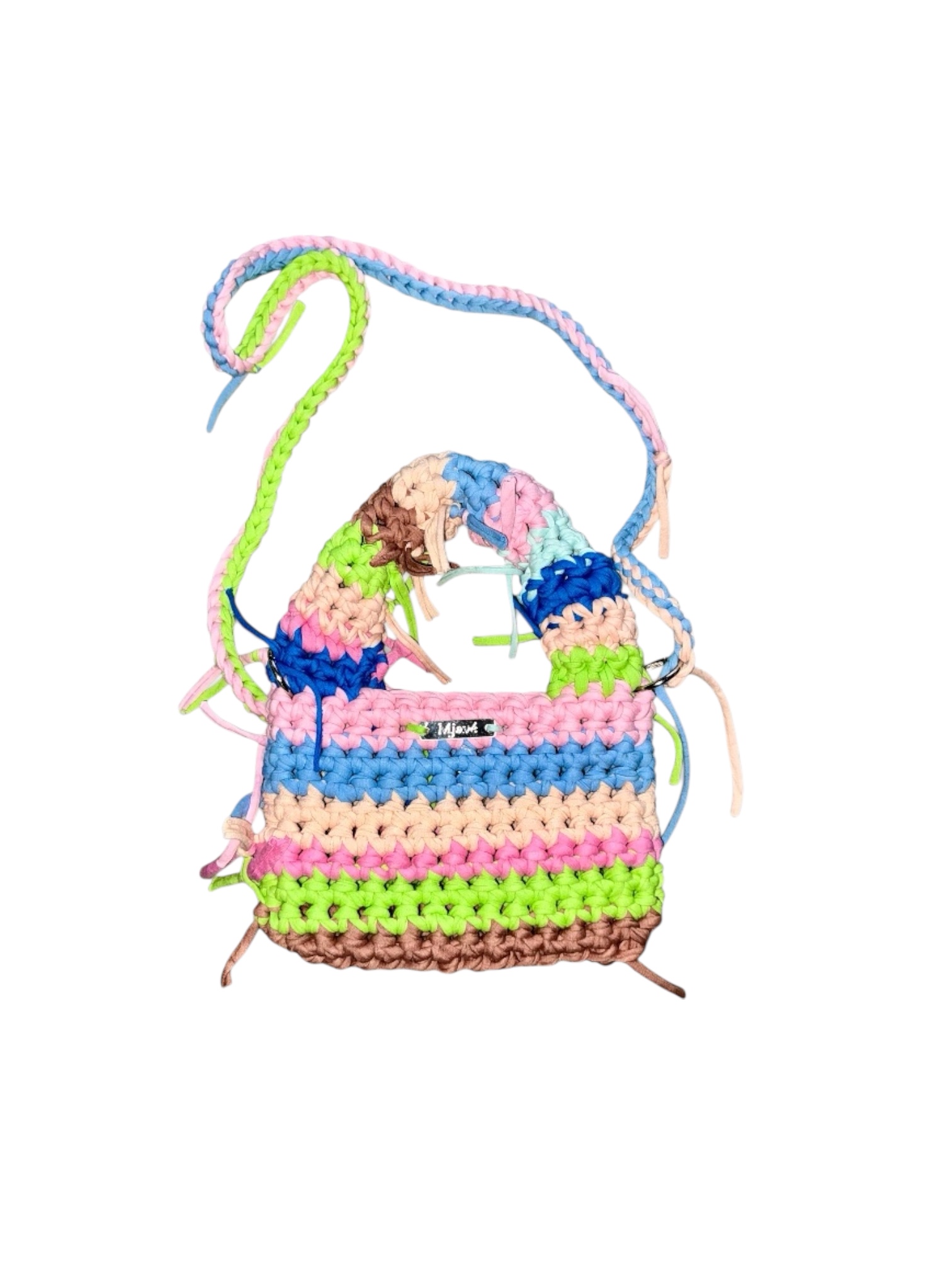 Handgehäkelte Handtasche – robust & nachhaltig aus Kollektion LOOM – Bild 14