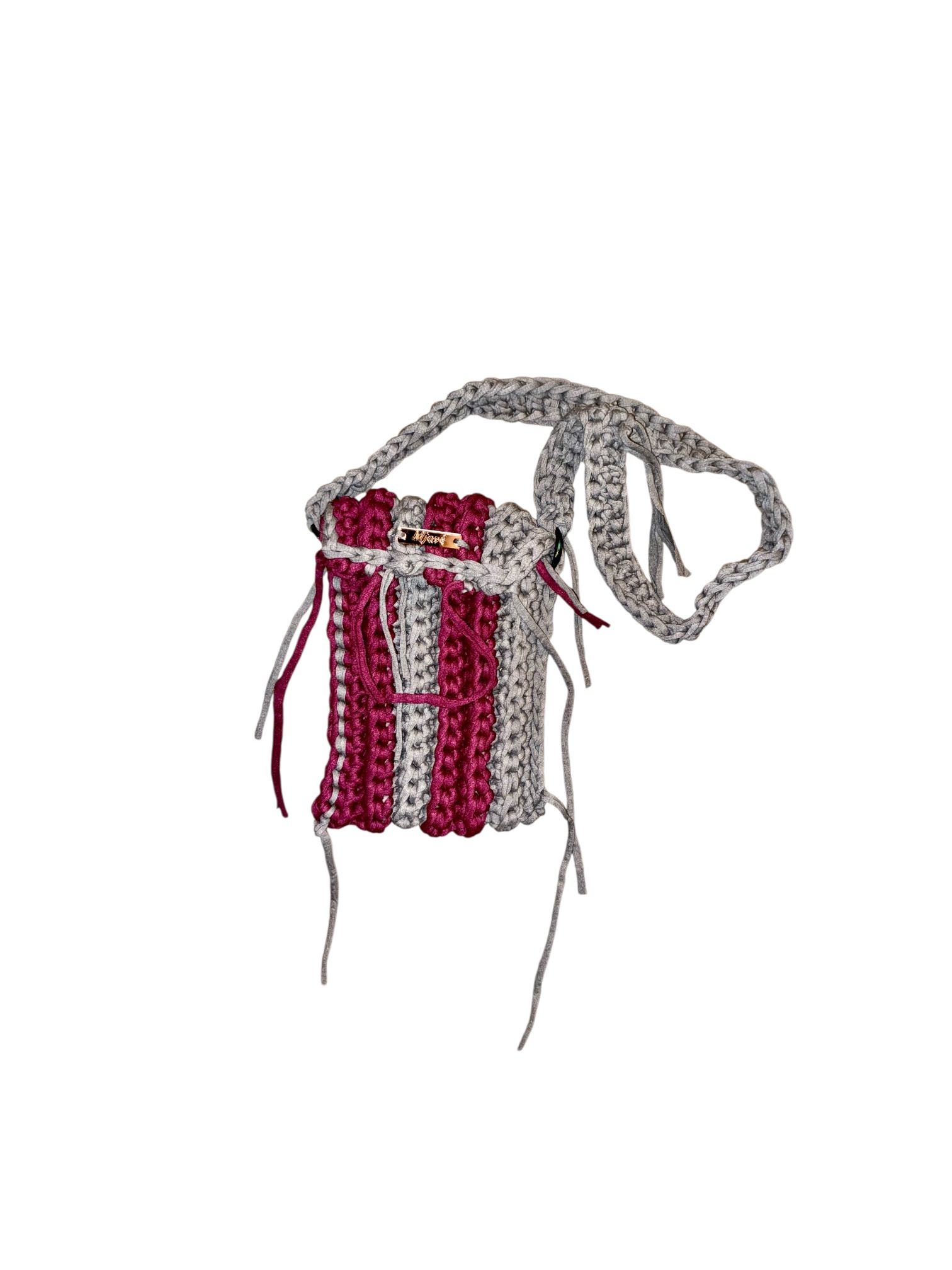 Handgefertigte Mini Handytasche für Damen