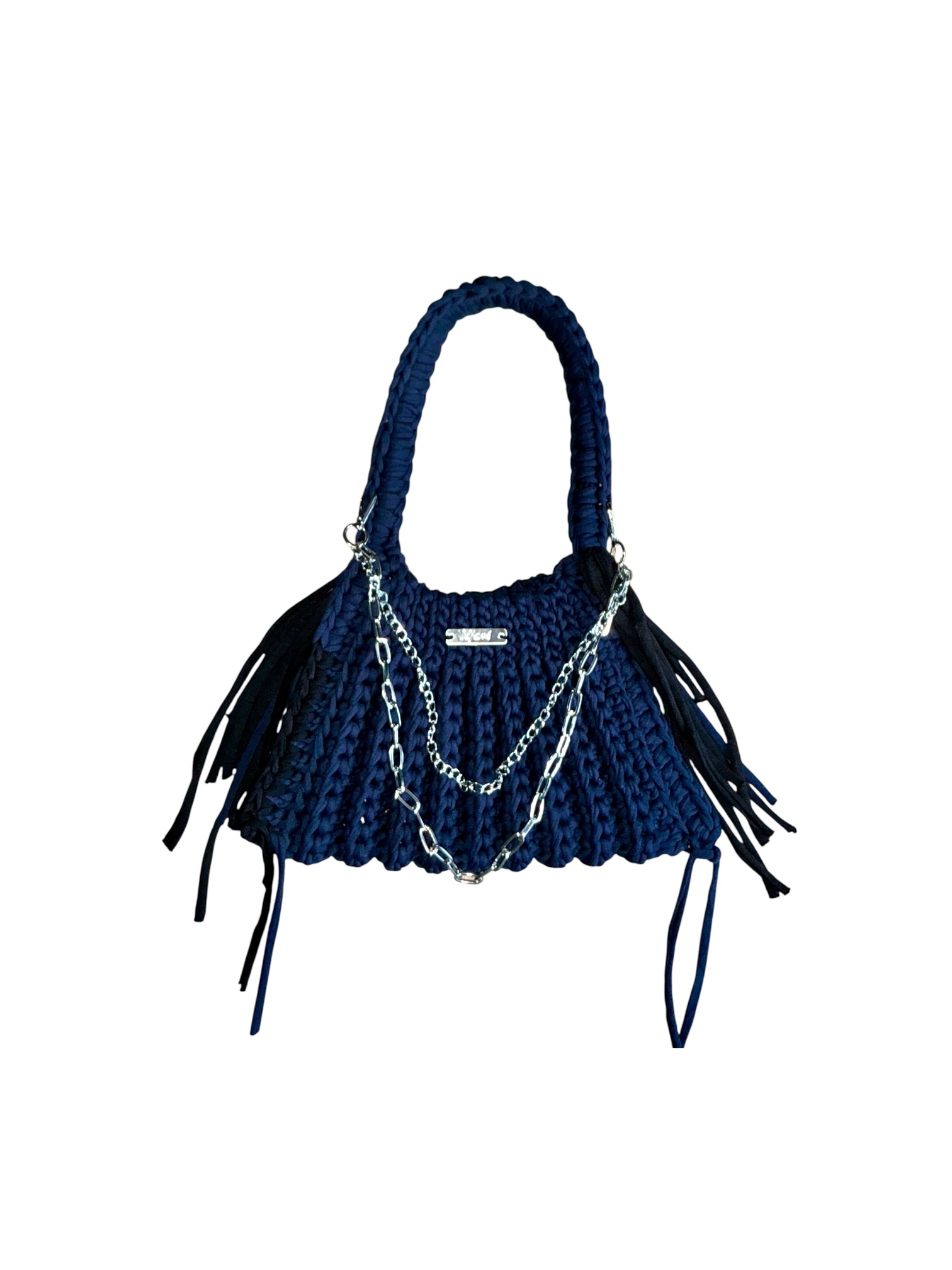 Handgehäkelte nachhaltige Boho Tasche - Lumière Édition – Bild 21