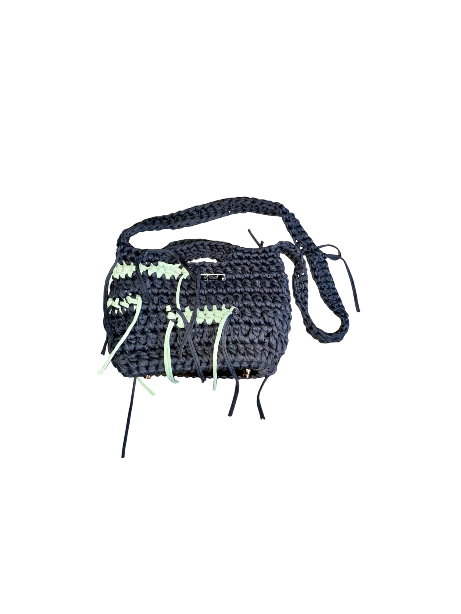 Noemi Häkel-Handtasche, handgemacht & nachhaltig – Bild 11