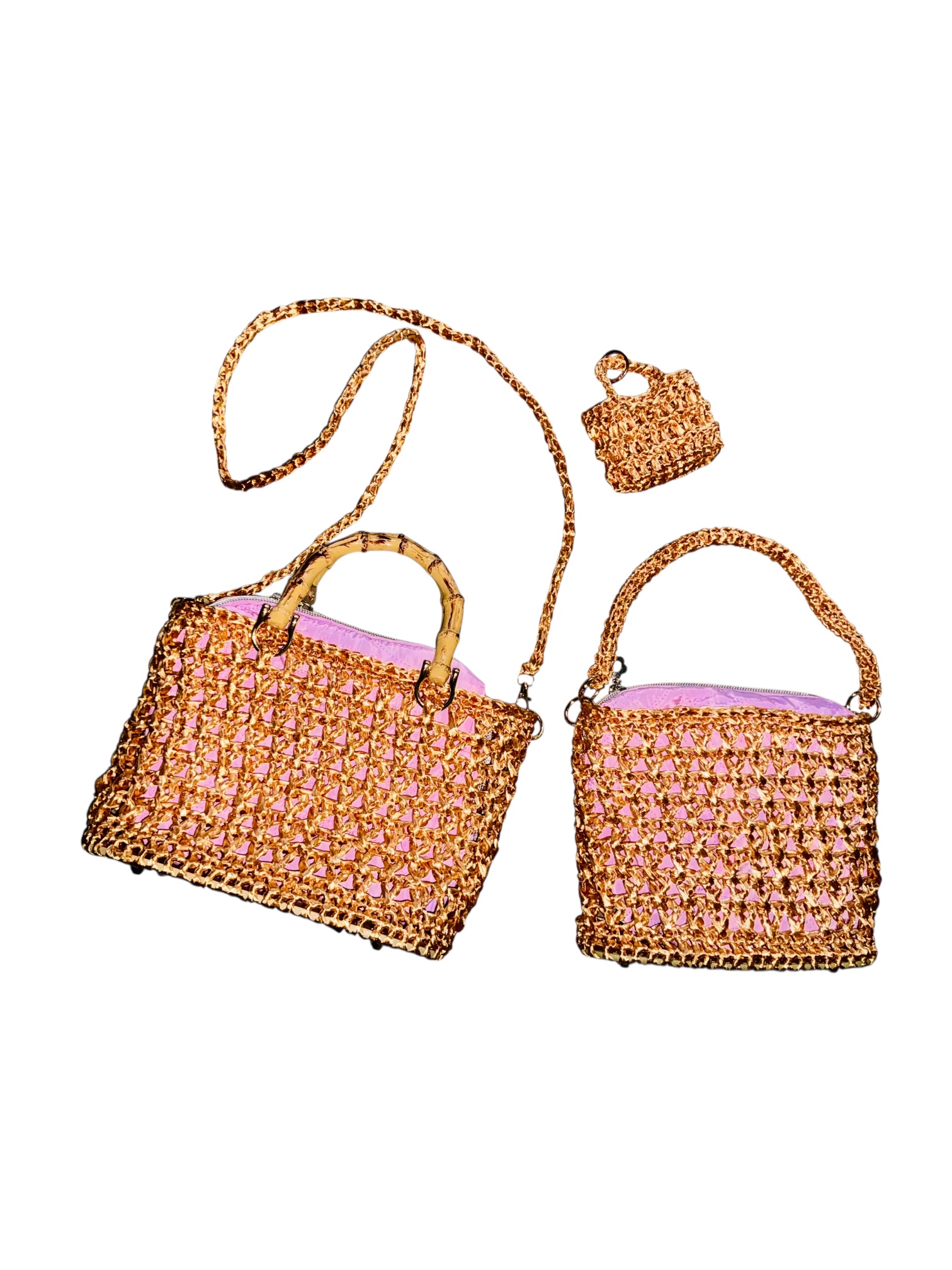 Mini Raffia Tasche – handgemachtes Sommer-Accessoire – Bild 6