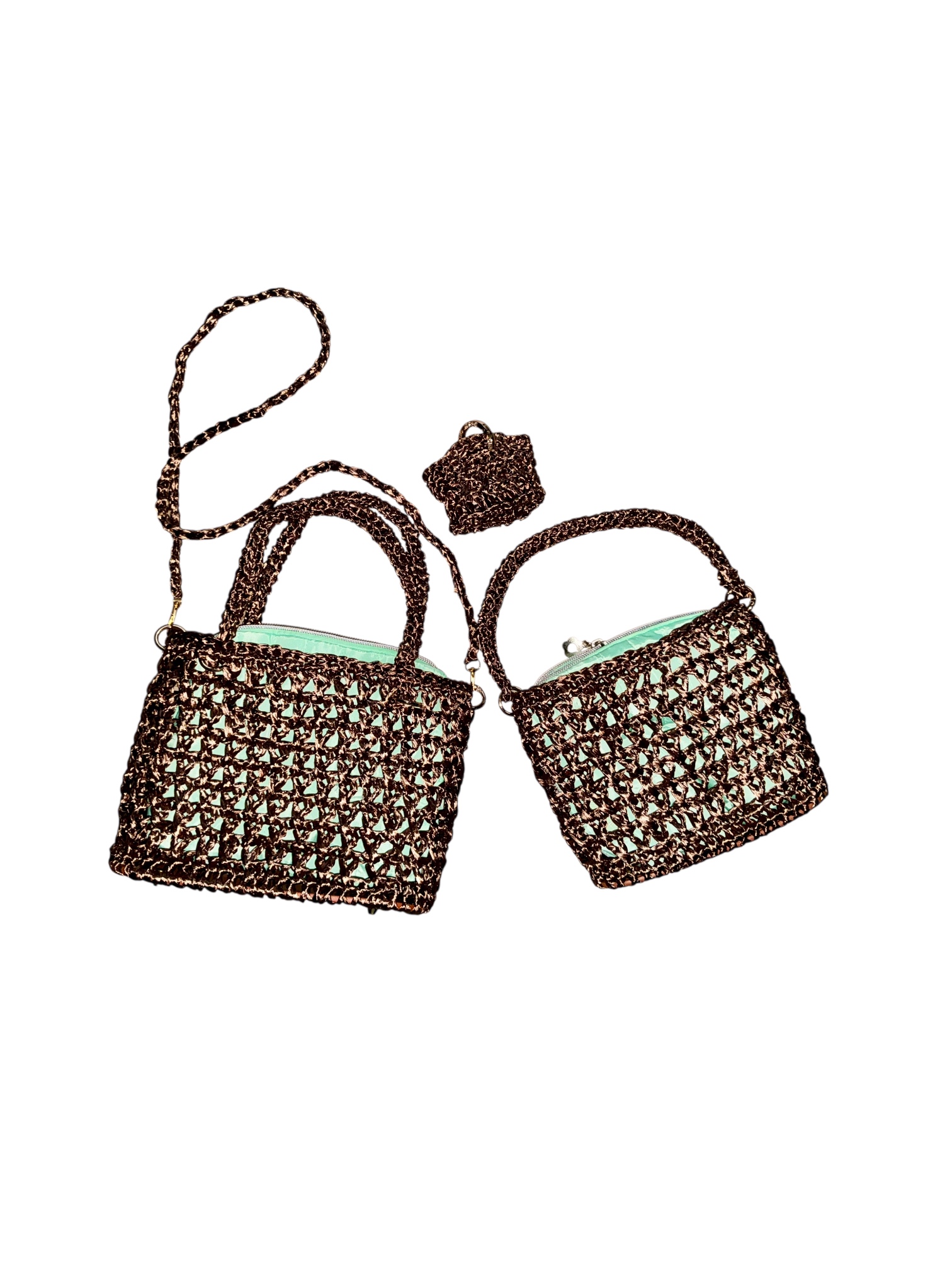 Mini Raffia Tasche – handgemachtes Sommer-Accessoire – Bild 16