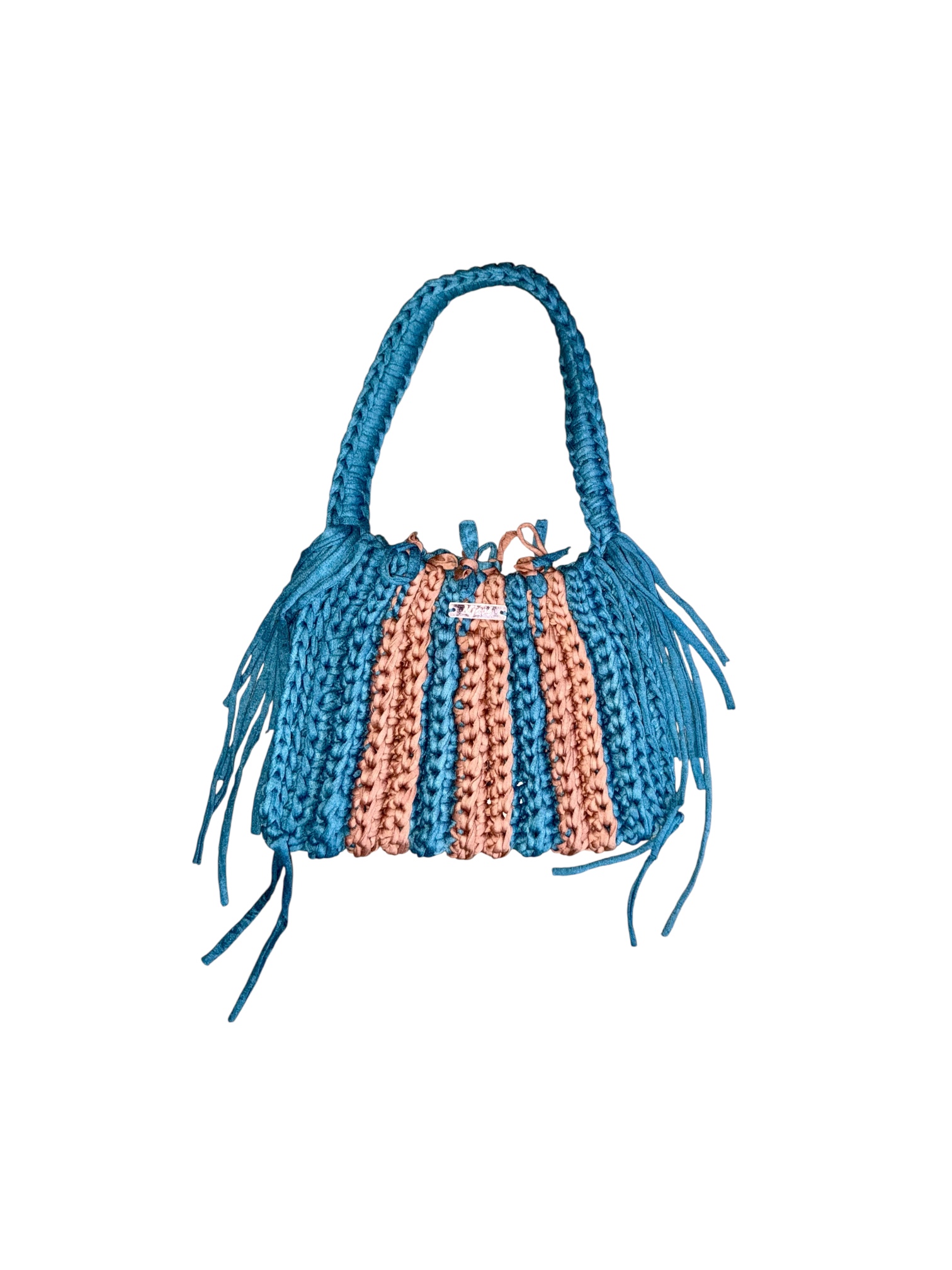 Handgehäkelte nachhaltige Boho Tasche - Lumière Édition – Bild 26