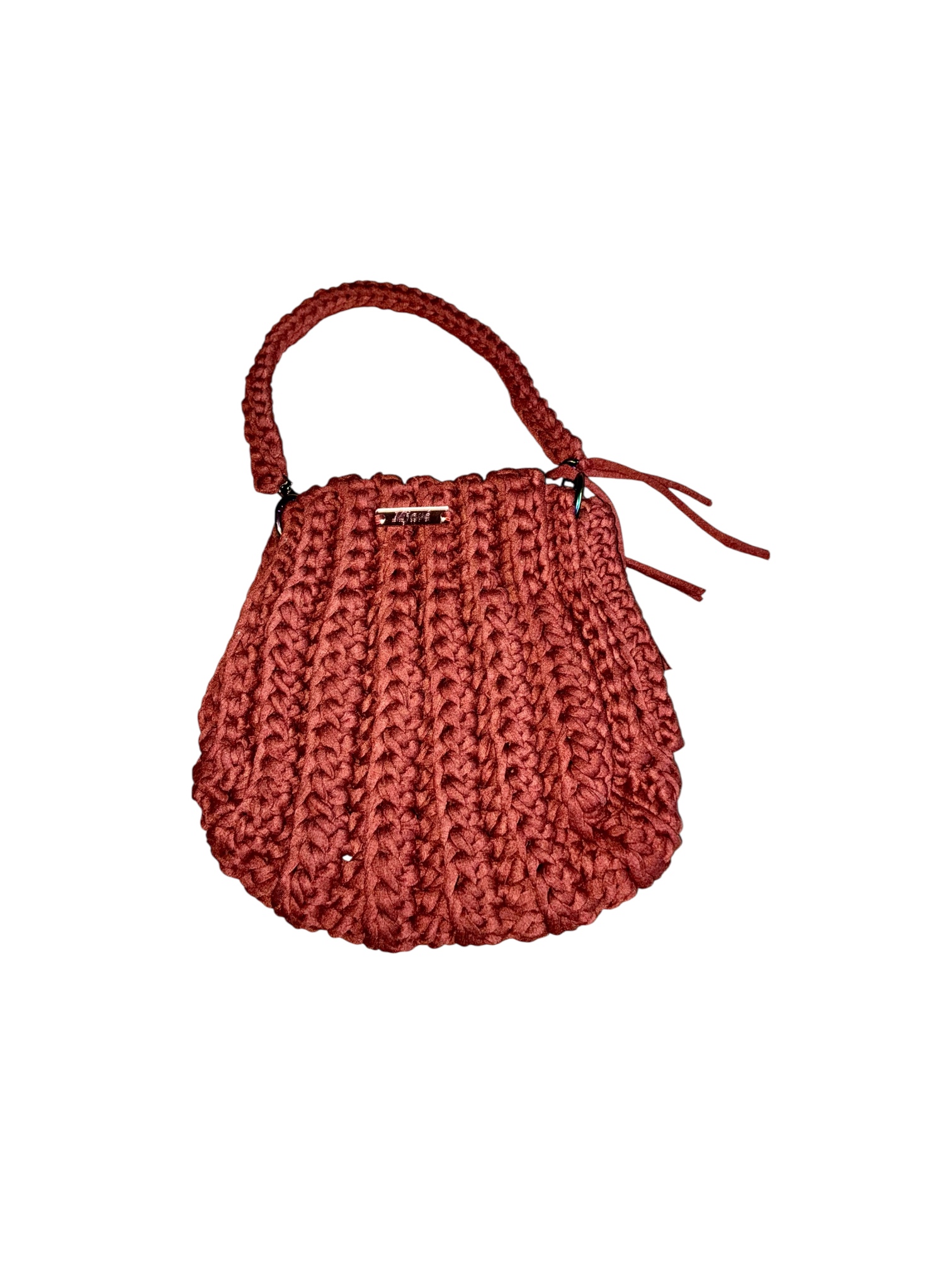 Boho handgehäkelte nachhaltige Umhängetasche für Damen handgemacht