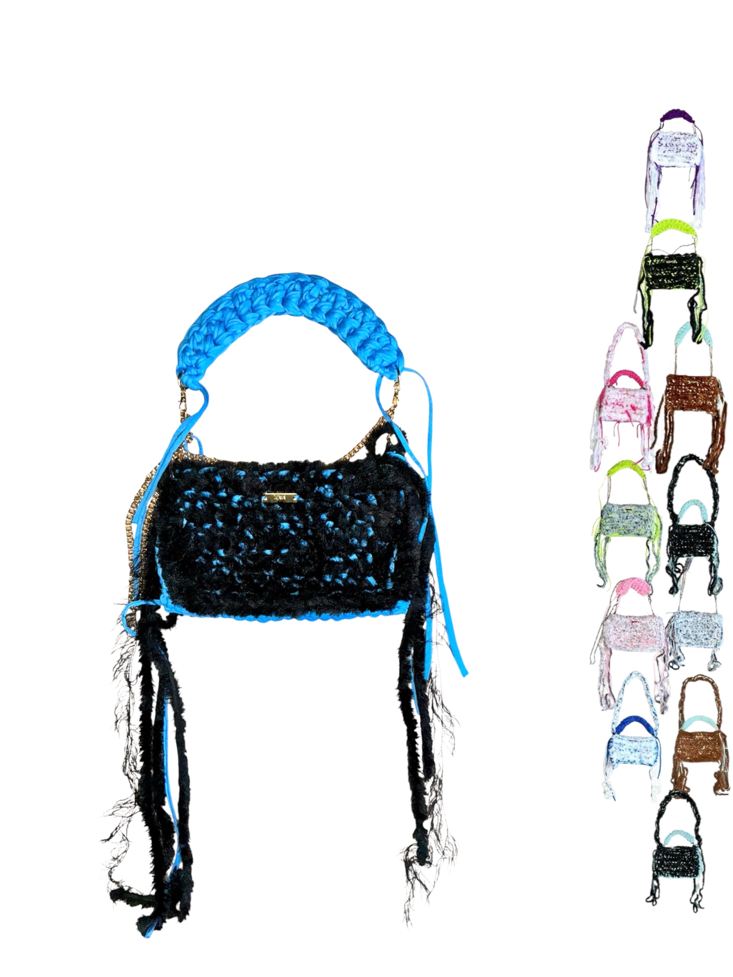 Teddy Tasche gehäkelt von Mjavé
