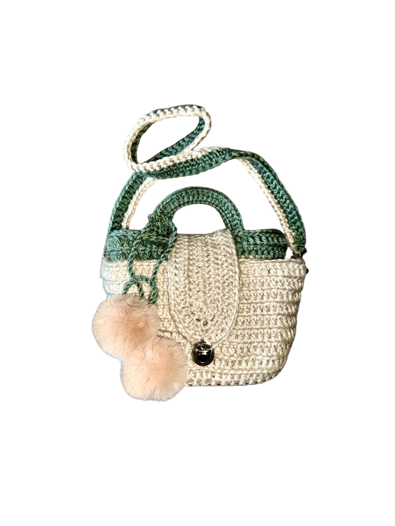 Häkel Tasche, Korbtasche